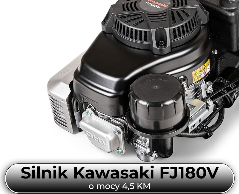 Silnik Kawasaki FJ180V w kosiarce Weibang WB567SK V-R